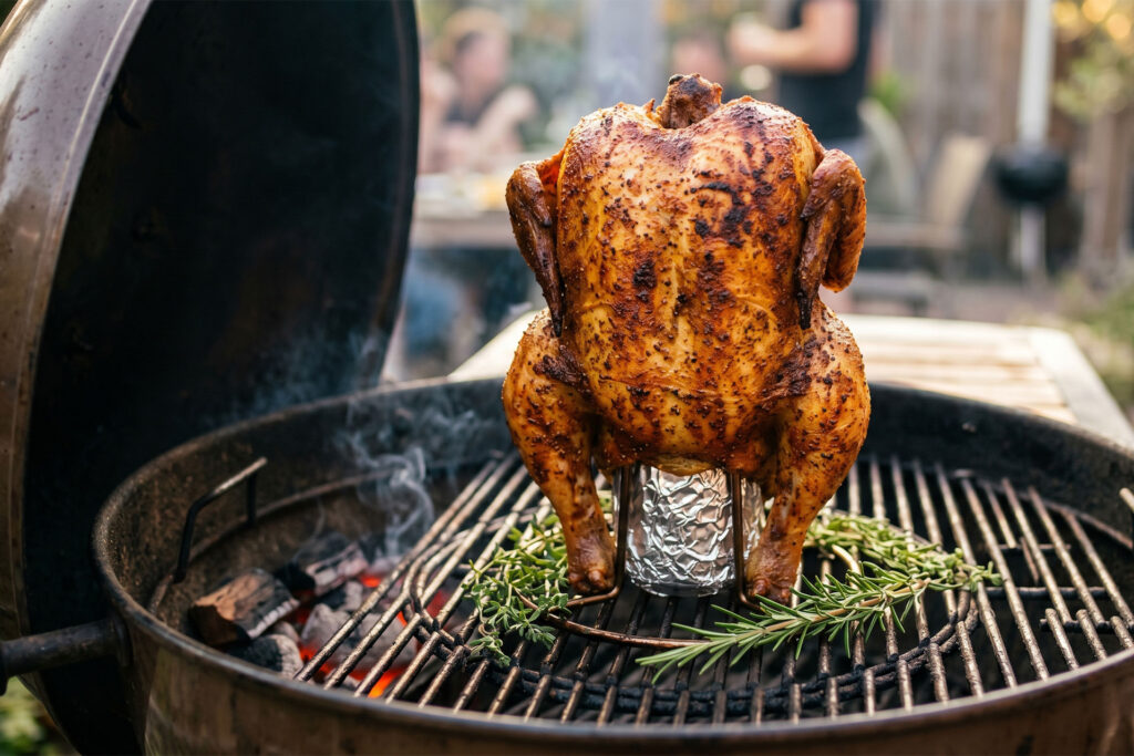 Beer can chicken deluxe