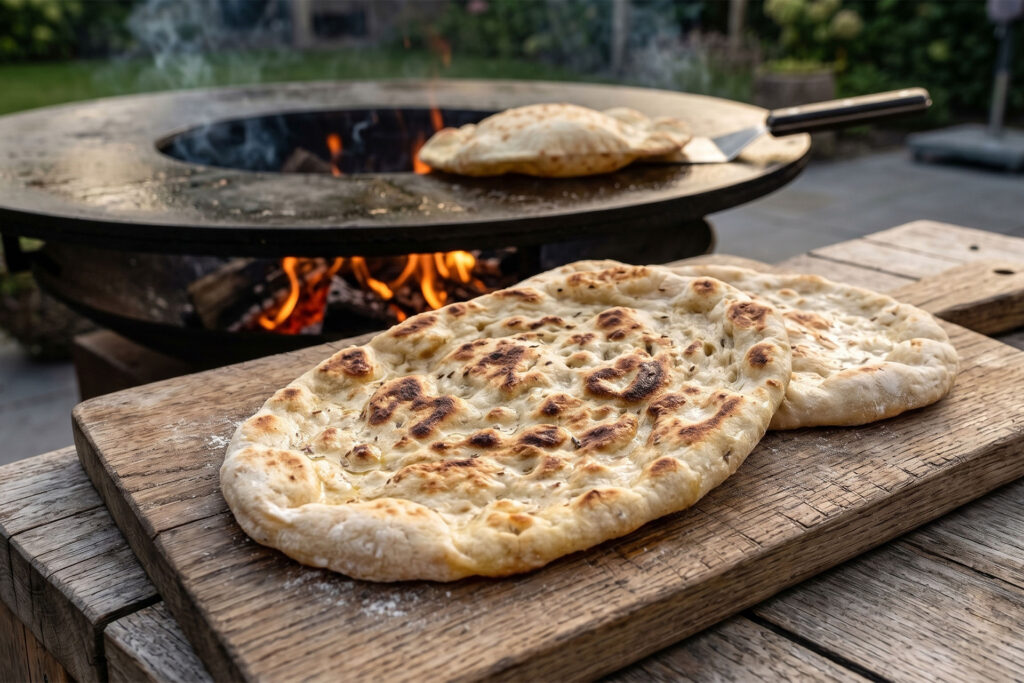 Flatbread from the griddle