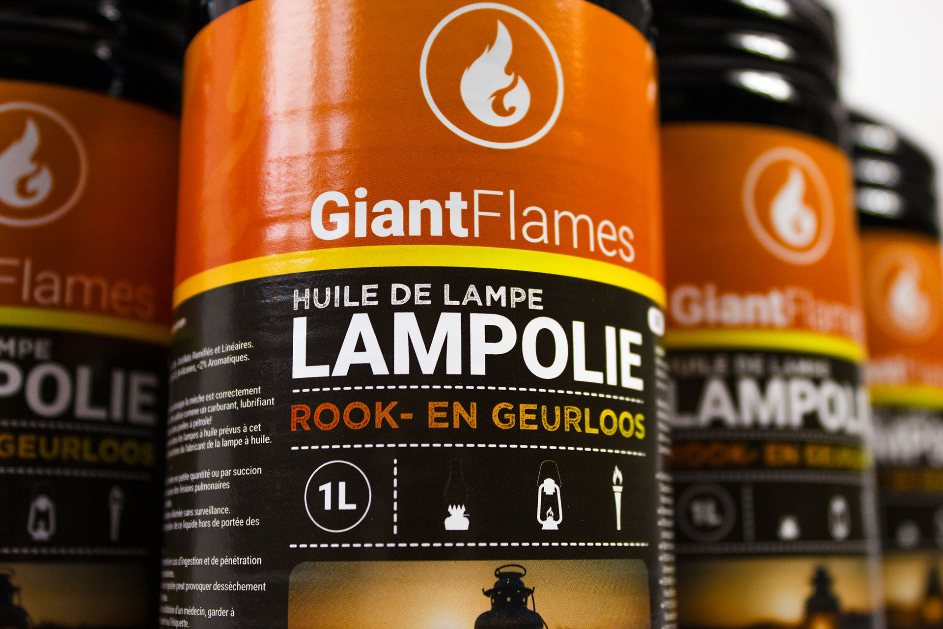 Giant Flames lampolie