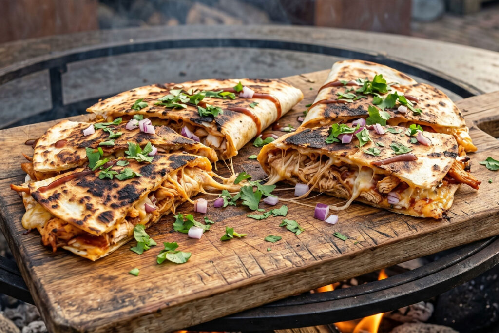 Spicy Chicken Quesadillas